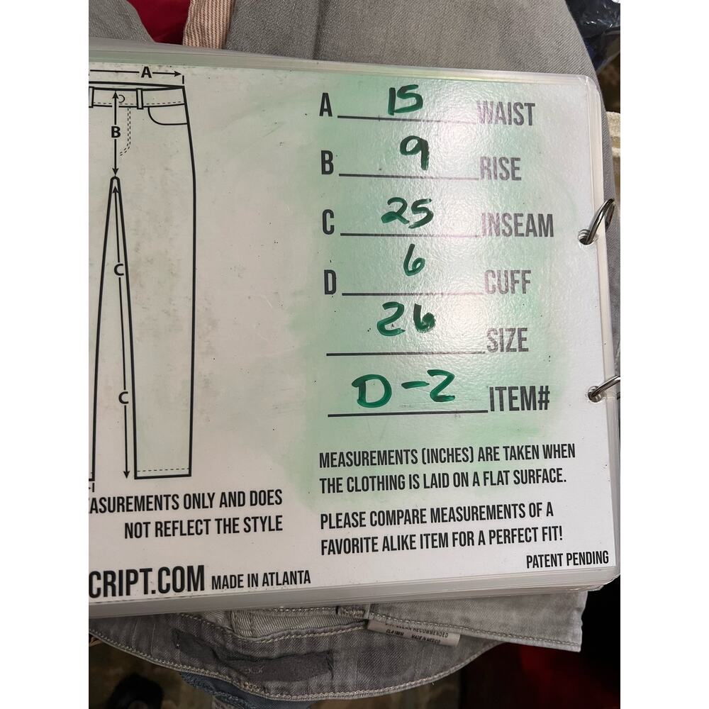 joe's women mid rise gray straight fit jeans sz 26 socialite kicker - Picture 10 of 10